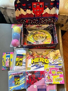 Homerun Hero Plate Crate Box